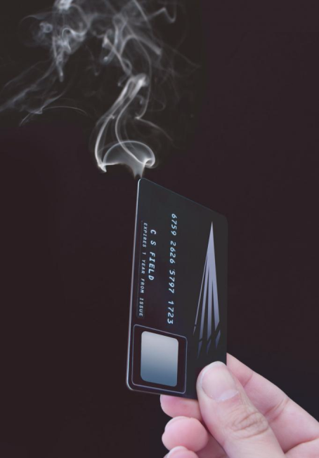 smoking credit card